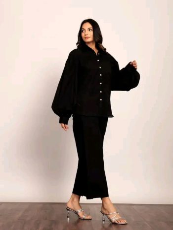 Black Classic Co-Ord Set