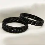 Shaaz Black Handmade Bangles